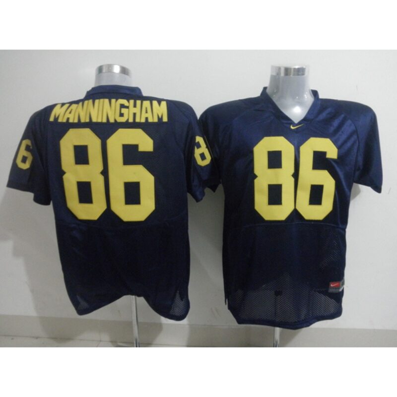 6861cc63997ba_1 Wolverines #86 Mario Manningham Blue Stitched NCAA Jersey
