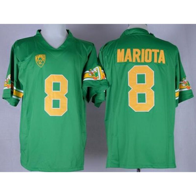6861ccc0b9e25_1 Ducks #8 Marcus Mariota Green 1994 Throwback Stitched NCAA Jersey