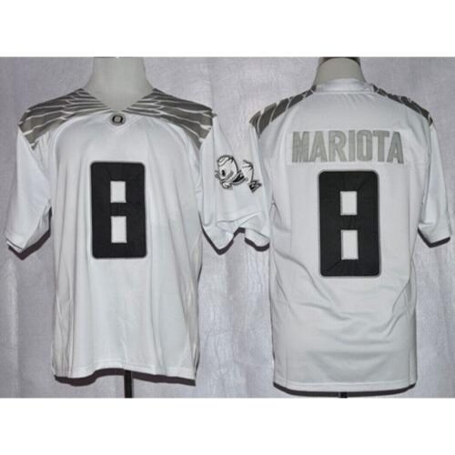 6861cccdebccc_1 Ducks #8 Marcus Mariota White Diamond Quest Stitched NCAA Jersey