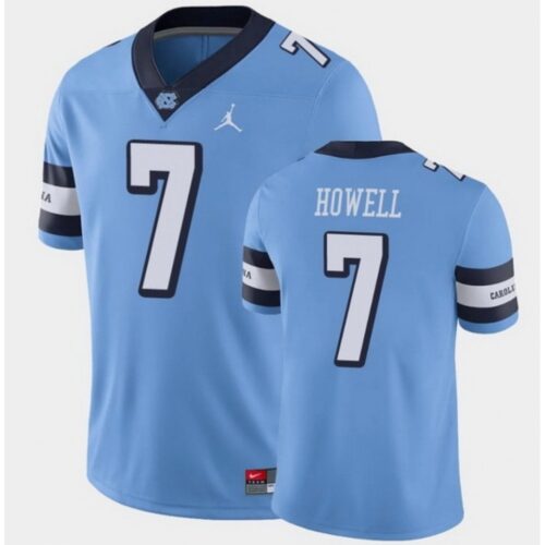 6861cd0ef188d_1 North Carolina #7 Sam Howell Blue Stitched NCAA Jersey