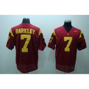 6861cd31e6e81_1 Trojans #7 Matt Barkley Red Stitched NCAA Jersey