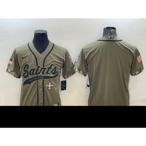6861cd5873499_1 Men's New Orleans Saints Blank Olive 2022 Salute To Service Cool Base Stitched Baseball Jersey