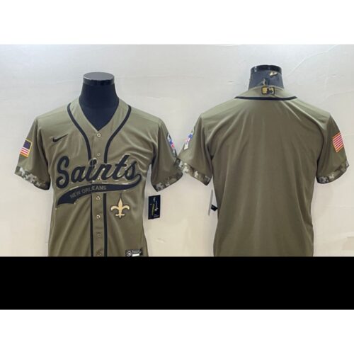 6861cd5873499_1 Men's New Orleans Saints Blank Olive 2022 Salute To Service Cool Base Stitched Baseball Jersey