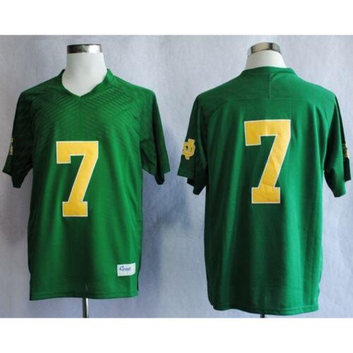 6861cd6f0b657_1 Fighting Irish #7 Stephon Tuitt Green Stitched NCAA Jersey