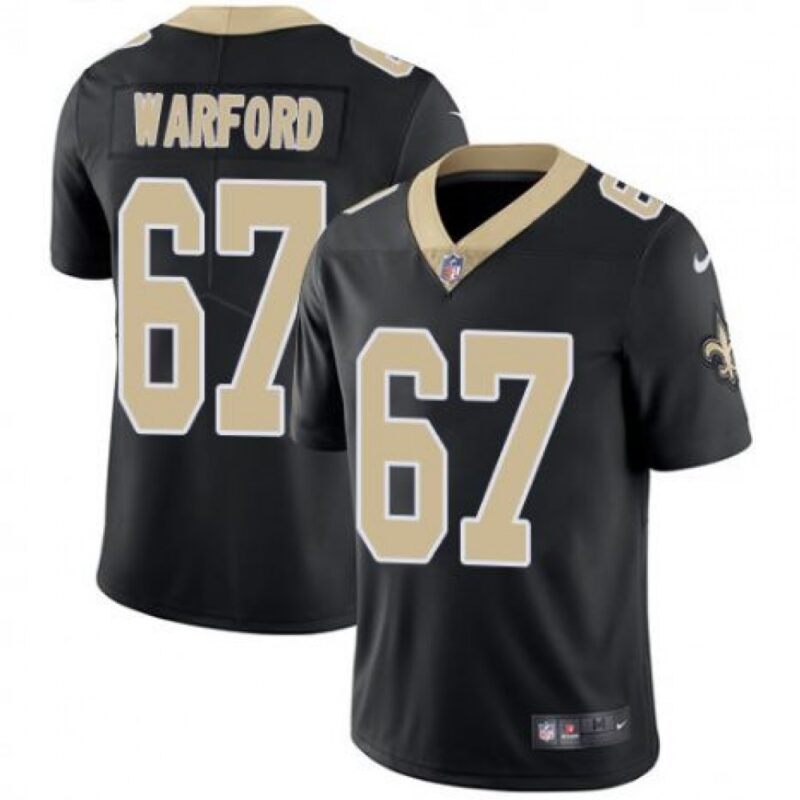6861ce1015c72_1 Men's New Orleans Saints #67 Larry Warford Black Vapor Untouchable Limited Stitched NFL Jersey