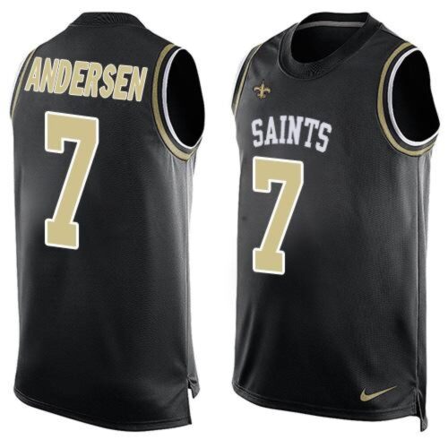 6861ce1324aa1_1 Saints #7 Morten Andersen Black Team Color Men's Stitched NFL Limited Tank Top Jersey