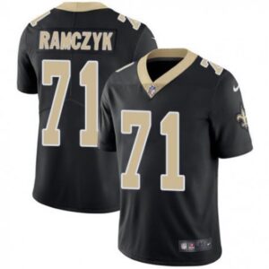 6861ce1994507_1 Men's New Orleans Saints #71 Ryan Ramczyk Black Vapor Untouchable Limited Stitched NFL Jersey