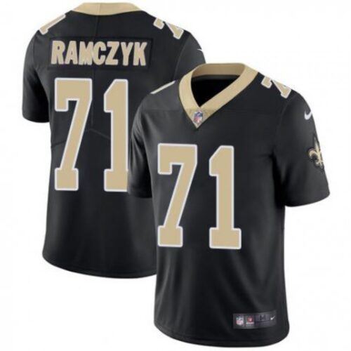6861ce1994507_1 Men's New Orleans Saints #71 Ryan Ramczyk Black Vapor Untouchable Limited Stitched NFL Jersey