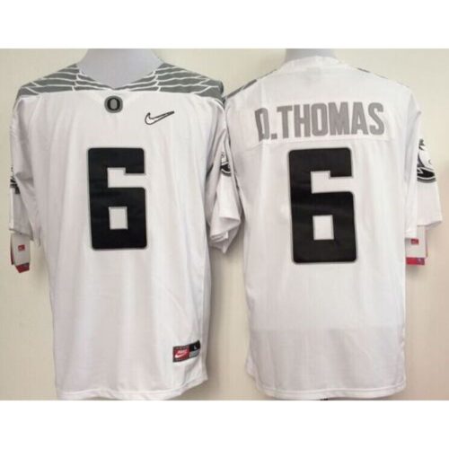 6861ce1b3682f_1 Ducks #6 De'Anthony Thomas White Diamond Quest Stitched NCAA Jersey