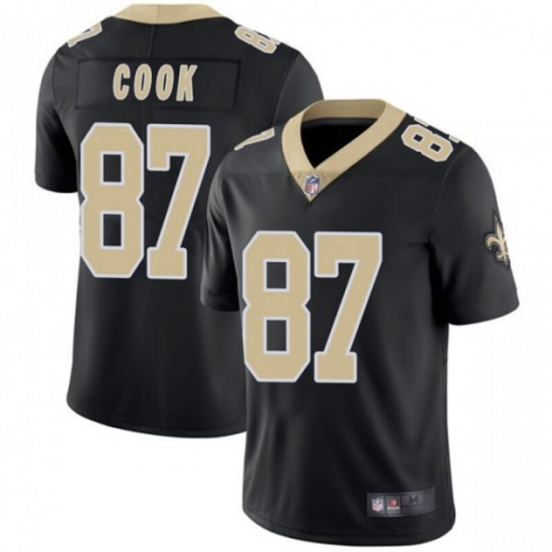 6861ce3627d51_1 Men's New Orleans Saints #87 Jared Cook Black Vapor Untouchable Limited Stitched Jersey