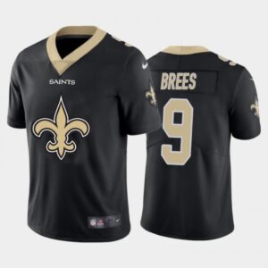 6861ce409d882_1 Men's New Orleans Saints #9 Drew Brees Black 2020 Team Big Logo Limited Stitched Jersey