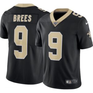 6861ce509ae0f_1 Men's New Orleans Saints #9 Drew Brees Black 2019 100th Season Vapor Untouchable Limited Stitched NFL Jersey