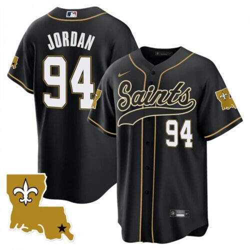 6861cf1879b65_1 Men's New Orleans Saints #94 Cameron Jordan Black 1987 Legacy Cool Base Stitched Baseball Jersey