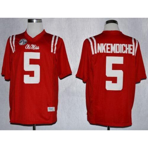 6861cf2edd348_1 Rebels #5 Robert Nkemdiche Red Stitched NCAA Jersey