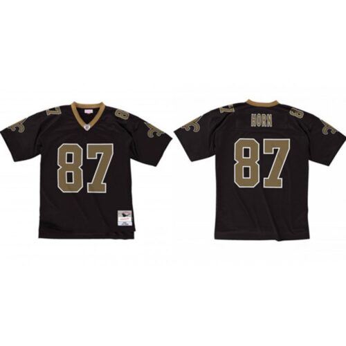 6861cf48960ec_1 Men's New Orleans Saints #87 Joe Horn 2005 Black Stitched Football Jersey