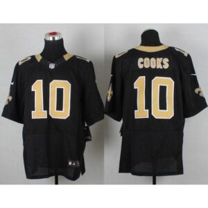 6861cf619098d_1 Saints #10 Brandin Cooks Black Team Color Men's Stitched NFL Elite Jersey
