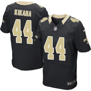 6861cf7b84797_1 Saints #44 Hau'oli Kikaha Black Team Color Men's Stitched NFL Elite Jersey