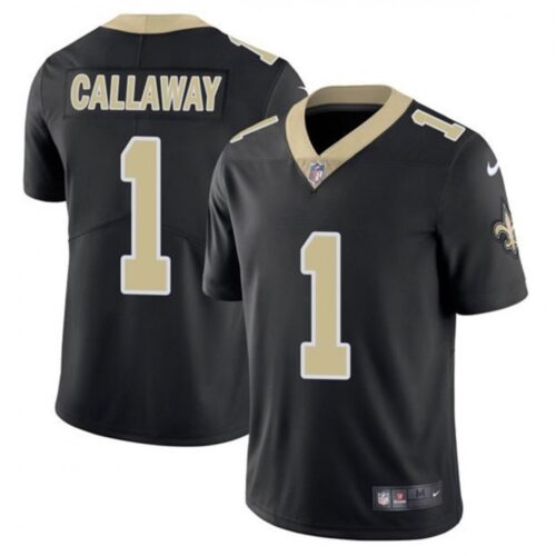 6861cfa1dbb37_1 Men's New Orleans Saints #1 Marquez Callaway 2021 Black Vapor Untouchable Limited Stitched Jersey