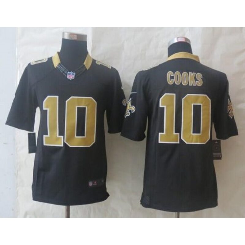 6861cfa80d8b8_1 Saints #10 Brandin Cooks Black Team Color Men's Stitched NFL Limited Jersey