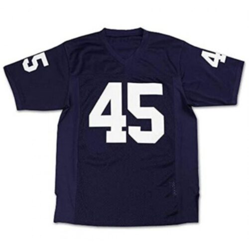 6861d0449c68e_1 Men's Fighting Irish #45 Rudy Ruettiger Navy Stitched Jersey