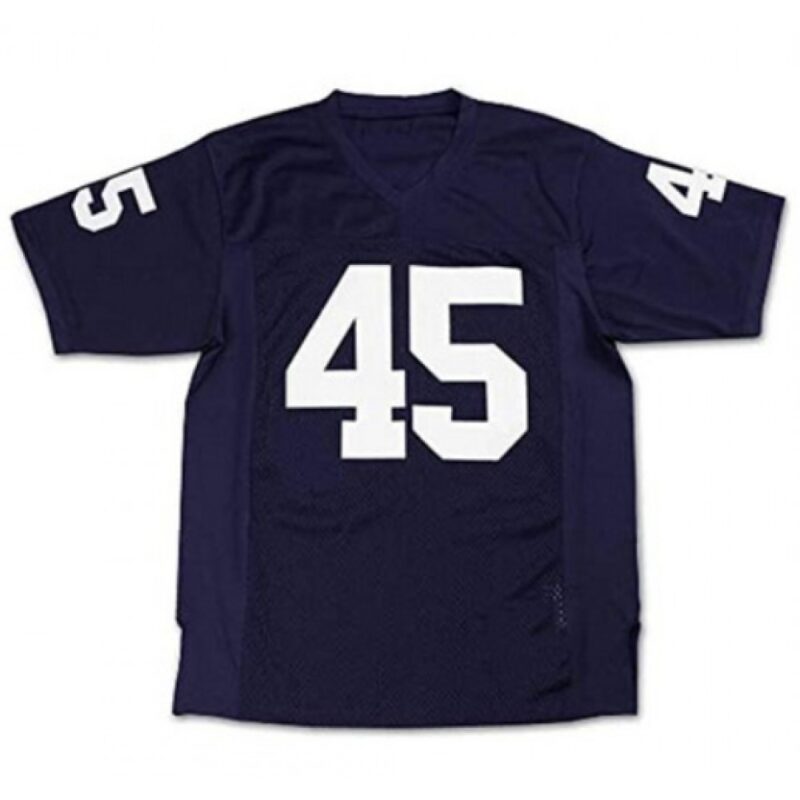 6861d0449c68e_1 Men's Fighting Irish #45 Rudy Ruettiger Navy Stitched Jersey