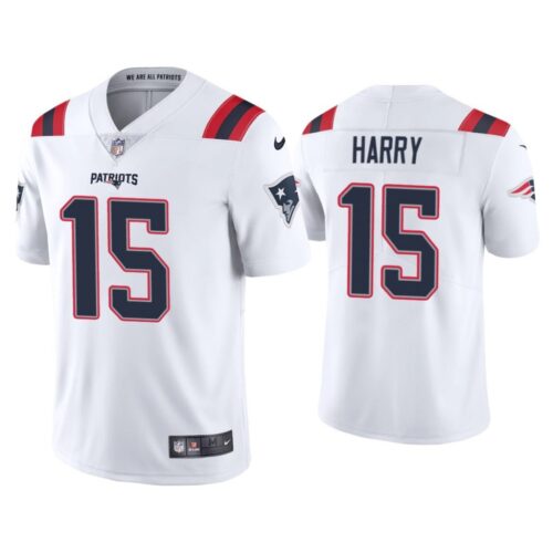 6861d04b9c0f1_1 Men's New England Patriots #15 N'Keal Harry 2020 White Vapor Untouchable Limited Stitched NFL Jersey