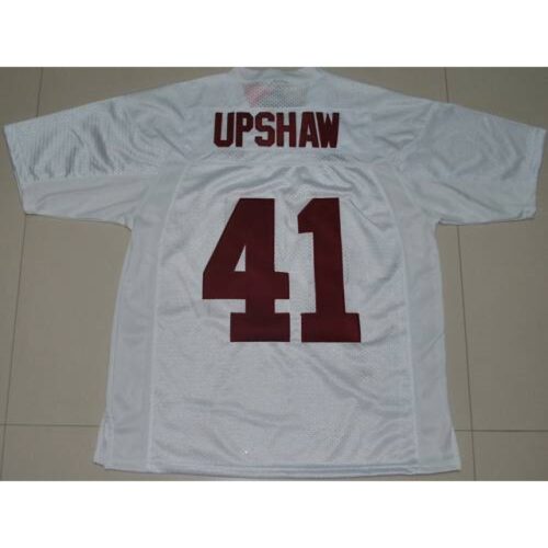 6861d05733b63_1 Crimson Tide #41 Courtney Upshaw White Stitched NCAA Jersey