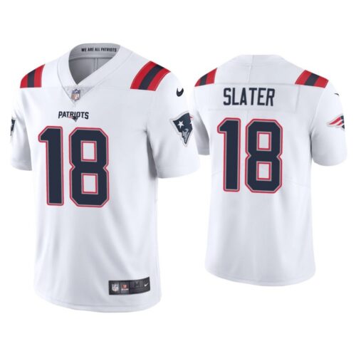 6861d0587dfd4_1 Men's New England Patriots #18 Matthew Slater 2020 White Vapor Untouchable Limited Stitched NFL Jersey