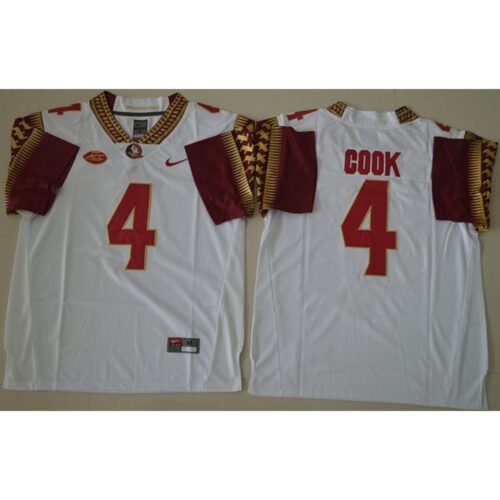6861d14011648_1 Seminoles #4 Dalvin Cook White Stitched NCAA Jersey