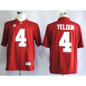 6861d168454e6_1 Crimson Tide #4 T.J Yeldon Red Limited Stitched NCAA Jersey