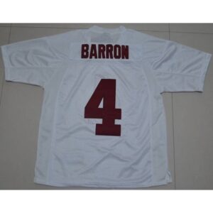 6861d17158187_1 Crimson Tide #4 Mark Barron White Stitched NCAA Jersey