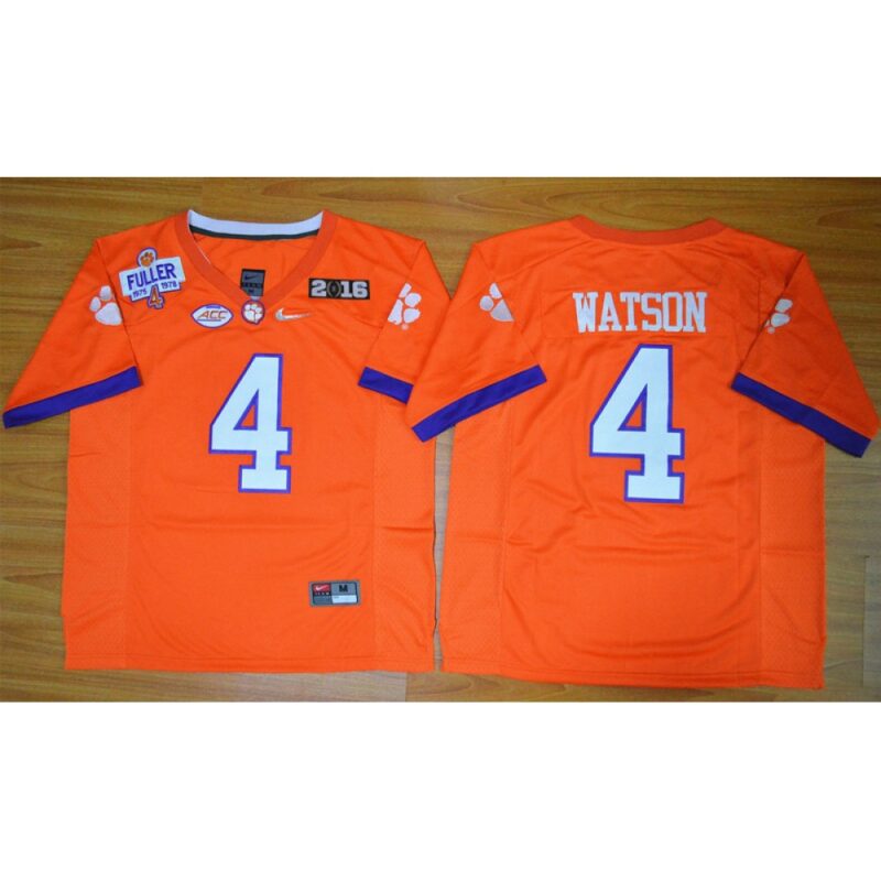 6861d1f9d4ef3_1 Tigers #4 Deshaun Watson Orange 2016 National Championship Stitched NCAA Jersey