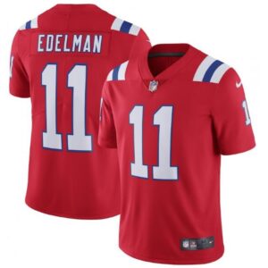 6861d218cd6e0_1 Men's New England Patriots #11 Julian Edelman 2020 Red Vapor Untouchable Limited Stitched NFL Jersey