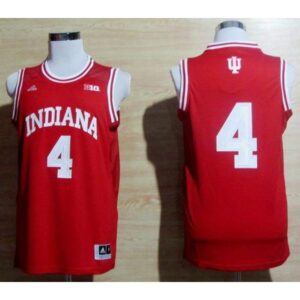 6861d21c857d4_1 Hoosiers #4 Victor Oladipo Red Big 10 Patch Basketball Stitched NCAA Jersey