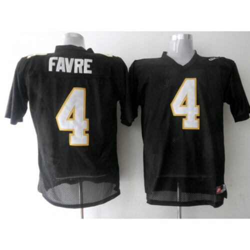 6861d22956560_1 Golden Eagles #4 Brett Favre Black Stitched NCAA Jersey