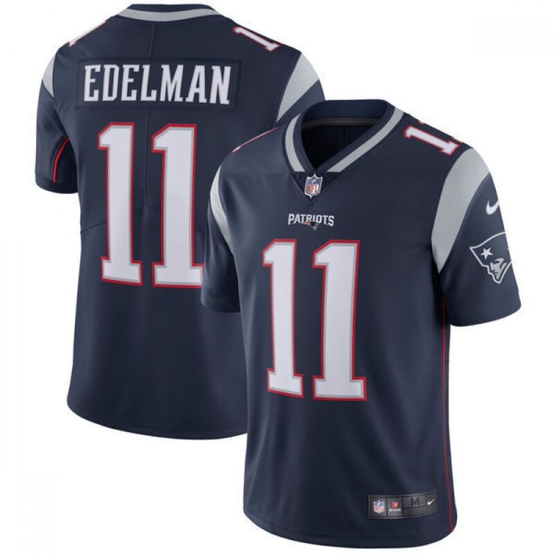 6861d2879f7da_1 Men's New England Patriots #11 Julian Edelman Navy Vapor Untouchable Limited Stitched NFL Jersey