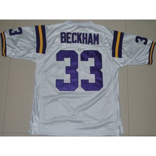 6861d2b6134b5_1 LSU Tigers #33 Odell Beckham White Stitched NCAA Jersey