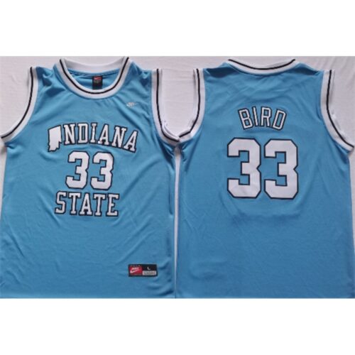 6861d2f38afbb_1 Sycamores #33 Larry Bird Blue Hardwood Legends Basketball Stitched Jersey