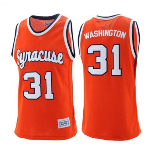 6861d34181c1b_1 Men's Syracuse Orange #31 Washionton Orange Stitched Basketball Jersey