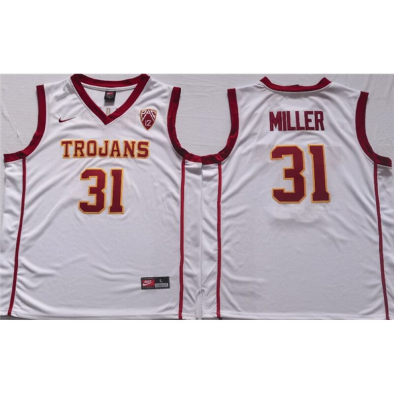 6861d37f2a799_1 Men's USC Trojans #31 Cheryl Miller White Stitched Jersey