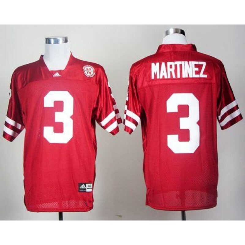 6861d38e88c8d_1 Cornhuskers #3 Taylor Martinez Red Stitched NCAA Jersey