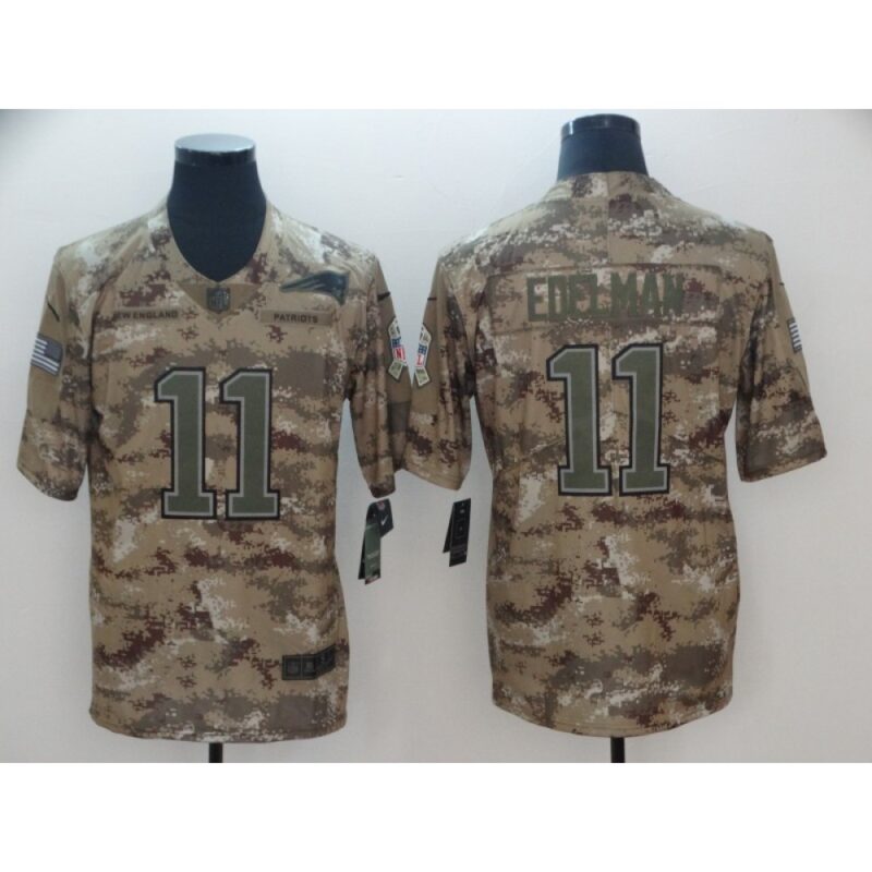 6861d3db7919a_1 Men's New England Patriots #11 Julian Edelman 2018 Camo Salute to Service Limited Stitched NFL Jersey