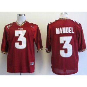6861d45d6bcfa_1 Seminoles #3 E.J Manuel Red Stitched NCAA Jersey
