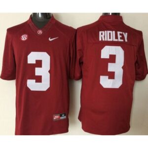 6861d463f0926_1 Crimson Tide #3 Calvin Ridley Red Stitched NCAA Jersey