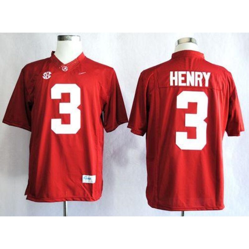 6861d46a53632_1 Crimson Tide #3 Derrick Henry Red Limited Stitched NCAA Jersey