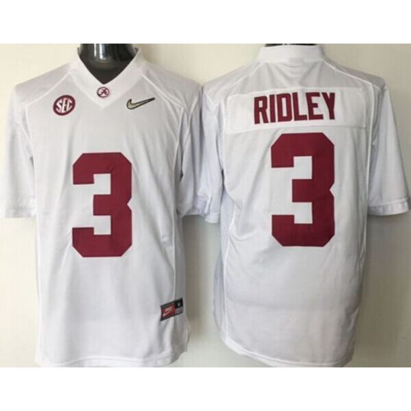 6861d4786e770_1 Crimson Tide #3 Calvin Ridley White 2016 National Championship Stitched NCAA Jersey