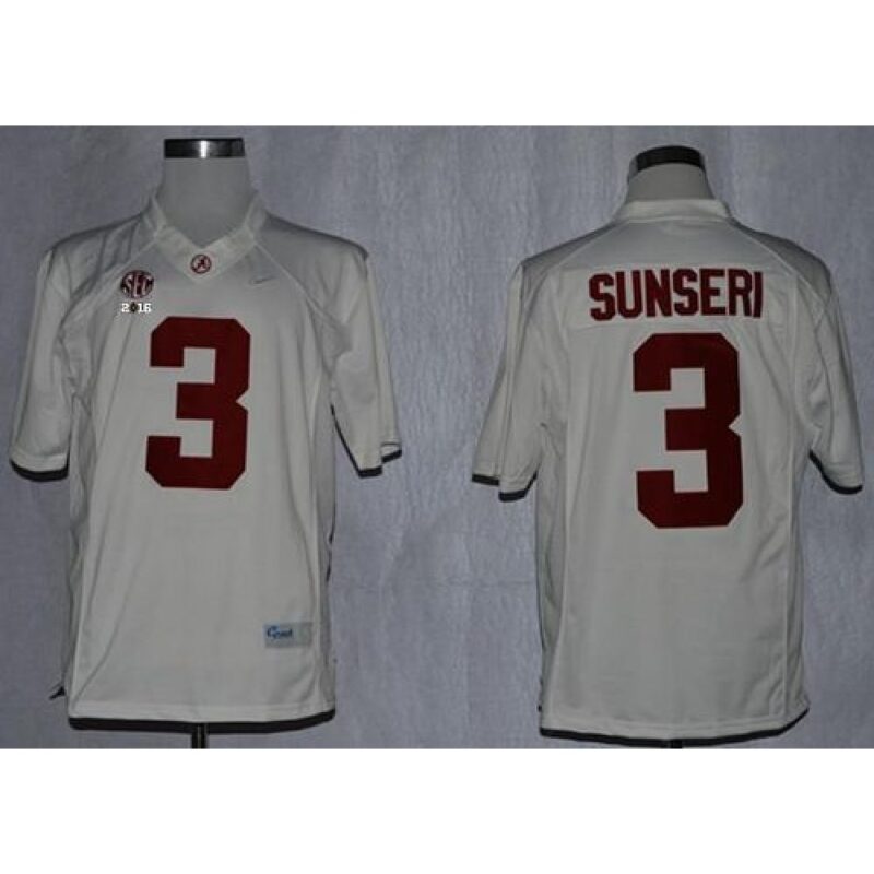 6861d4828f12f_1 Crimson Tide #3 Vinnie Sunseri White Limited 2016 College Football Playoff National Championship Patch Stitched NCAA Jersey
