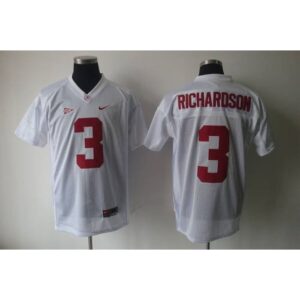 6861d48f7589e_1 Crimson Tide #3 Trent Richardson White Stitched NCAA Jersey
