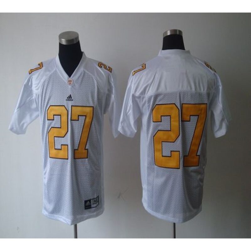 6861d51a5a383_1 Vols #27 Arian Foster White Stitched NCAA Jersey