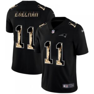 6861d5428e0c7_1 Men's New England Patriots #11 Julian Edelman 2019 Black Statue of Liberty Limited Stitched NFL Jersey